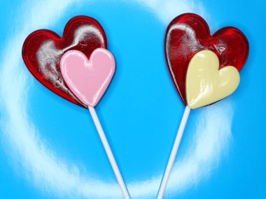kalp lolipop tatlı seviyorum Sevgililer günü 