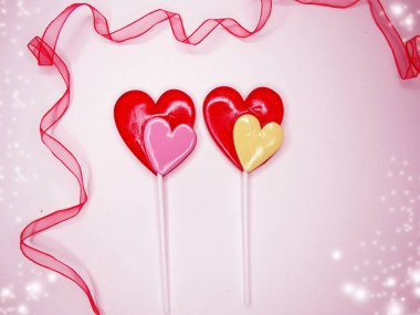 kalp lolipop tatlı seviyorum Sevgililer günü 
