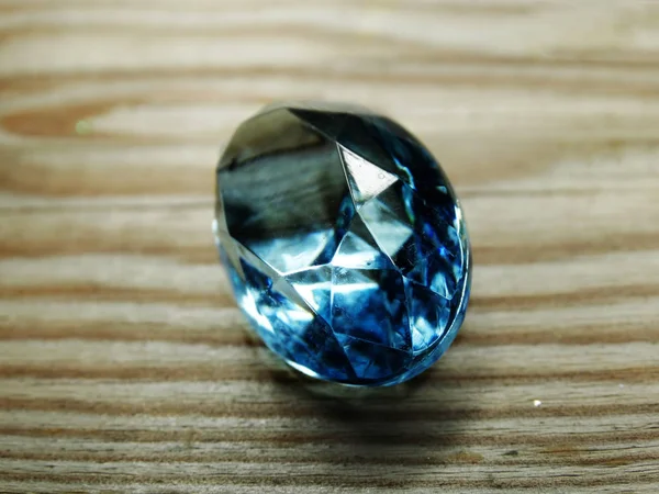 Gemme cristal saphir diamant bijoux — Photo
