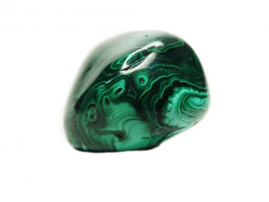 malakit kristal yeşil mineral jeolojik kristalleri 