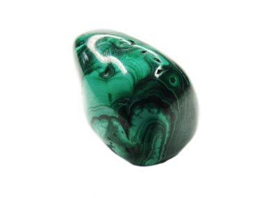 malakit kristal yeşil mineral jeolojik kristalleri 