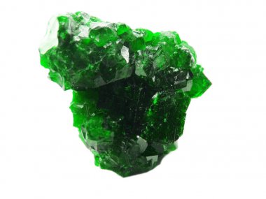 Zümrüt kristal kuvars Jeod jeolojik kristalleri 