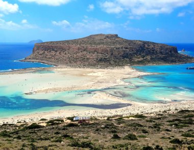 plaj ve sahil deniz Girit Adası Yunanistan manzara