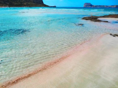 plaj ve sahil deniz Girit Adası Yunanistan manzara