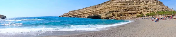 Панорама побережья острова Крит Греция — стоковое фото
