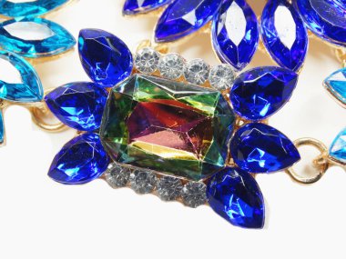 parlak kristal broş lüks moda mücevher