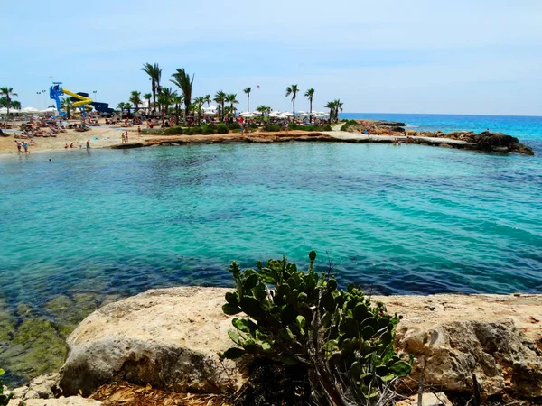 plaj sahil peyzaj Akdeniz deniz Kıbrıs Adası 