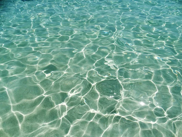 水のテクスチャ砂ビーチ夏休日背景 — ストック写真