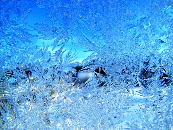 Flocos de neve padrão como fundo de textura de inverno — Fotografia de Stock