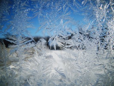 Snowflakes desen kış doku arka plan olarak