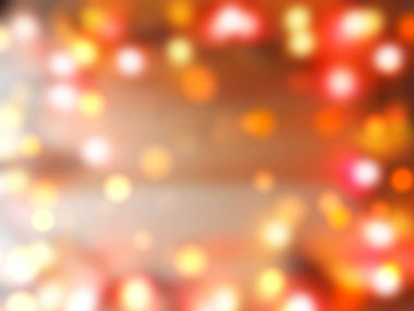 kar ve kar taneleri Noel ışıkları arka plan