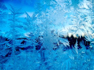 Snowflakes desen kış doku arka plan olarak