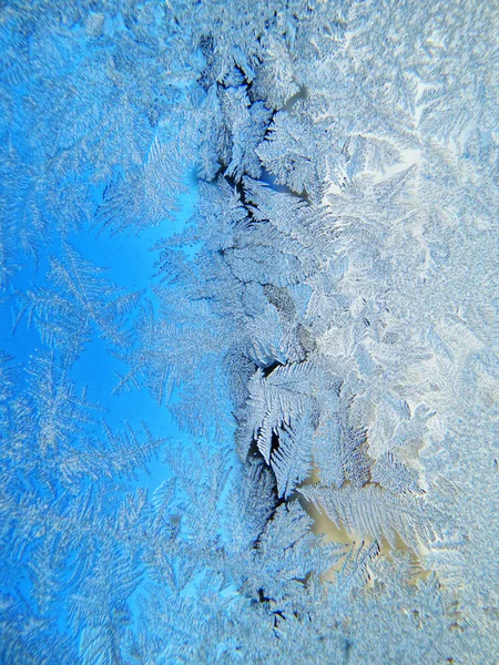 Copos de nieve patrón como fondo de textura de invierno —  Fotos de Stock