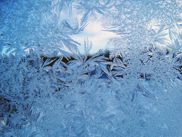 snowflakes pattern as winter texture background