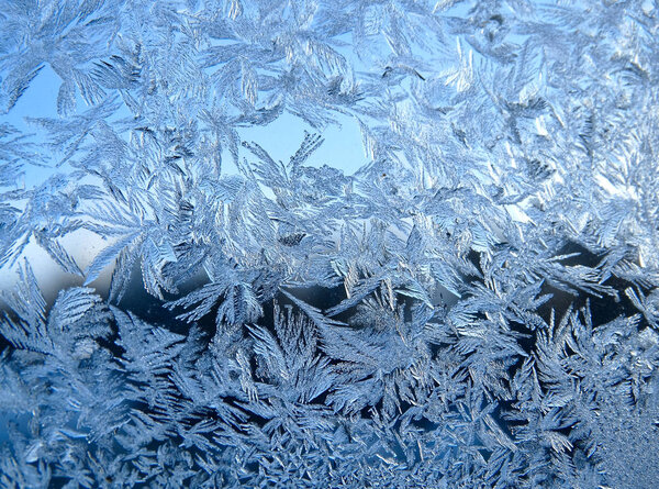 snowflakes pattern as winter texture background