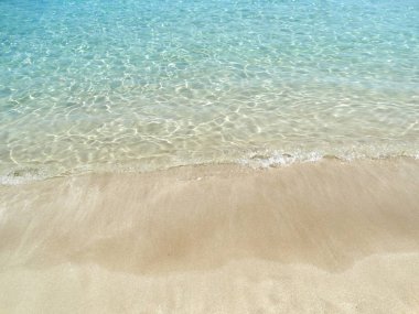 plaj sahil peyzaj Akdeniz deniz Kıbrıs Adası 