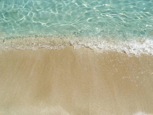 Vatten konsistens sand beach sommaren semester bakgrund — Stockfoto