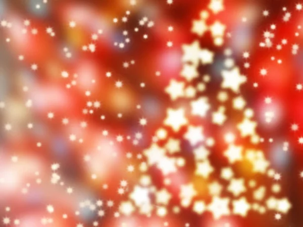 Weihnachtsbaum Hintergrund mit Girlanden Lichter — Stockfoto