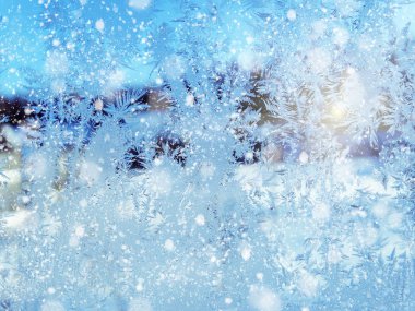 Snowflakes desen kış doku arka plan olarak