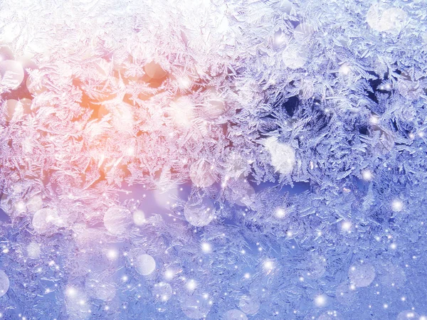 Νιφάδες χιονιού μοτίβο ως χειμώνα υφή φόντου — Φωτογραφία Αρχείου