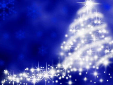 garland ışıklı Noel ağacı arka plan