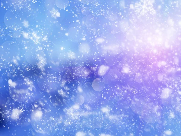 Schneeflocken Muster als Winter Textur Hintergrund — Stockfoto