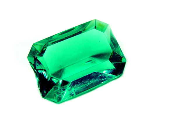 Gem crystal emerald diamond jewel luxury fashion — Stock Photo, Image