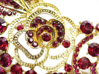 parlak kristal broş lüks moda mücevher