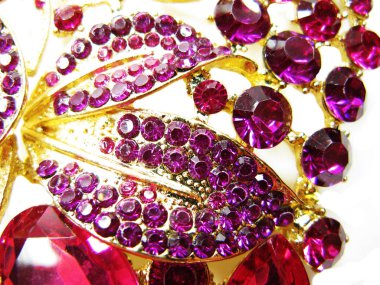 parlak kristal broş lüks moda mücevher