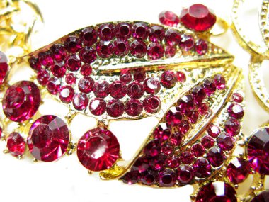 parlak kristal broş lüks moda mücevher