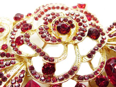 parlak kristal broş lüks moda mücevher