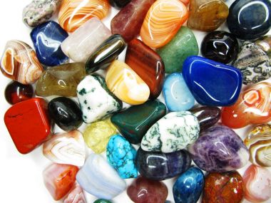 Ametist kuvars garnet jasper akik jeolojik kristalleri collecti