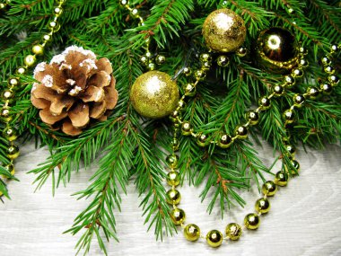 çam dalları arka plan christmas dekorasyon