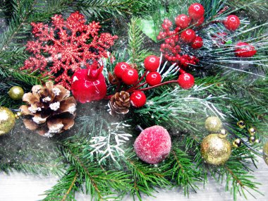 çam dalları arka plan christmas dekorasyon