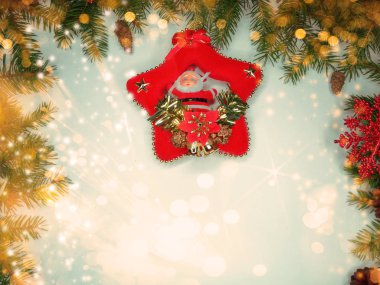 çam dalları arka plan christmas dekorasyon