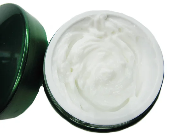 Creme cosmético para cuidados com a pele rosto saúde — Fotografia de Stock