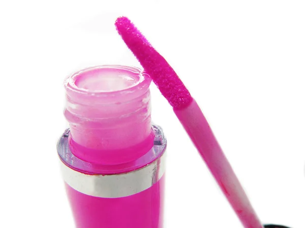 Lipgloss Lippenstift Kosmetik für Make-up Mode-Stil — Stockfoto