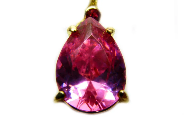 Pärla crystal ruby diamant juvel lyx mode — Stockfoto