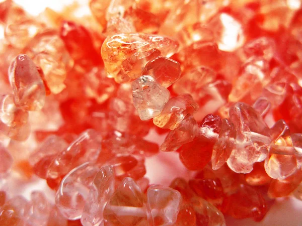 ピンクトルマリンの宝石結晶石英鉱物地質学的背景 — ストック写真