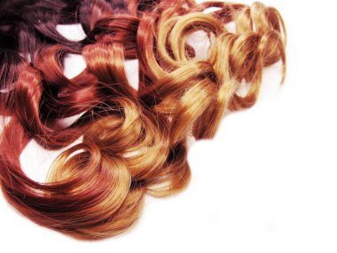 saç arka plan kıvırcık ombre moda stil soyut doku