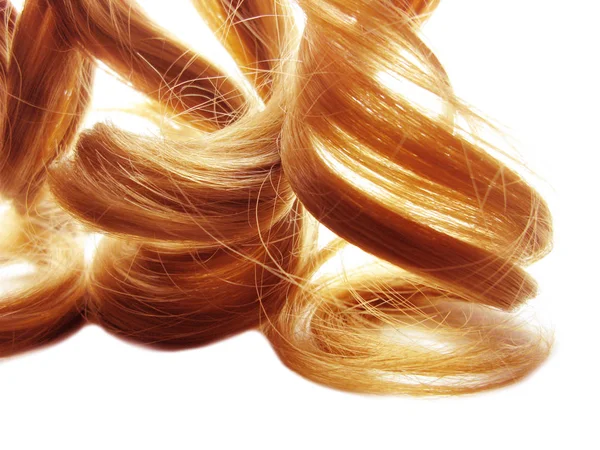 Sfondo dei capelli ricci biondo moda stile astratto texture — Foto Stock