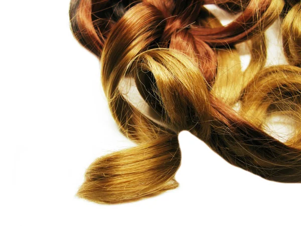 Волосы заднего плана кудрявый комбинированный стиль моды абстрактной текстуры — стоковое фото