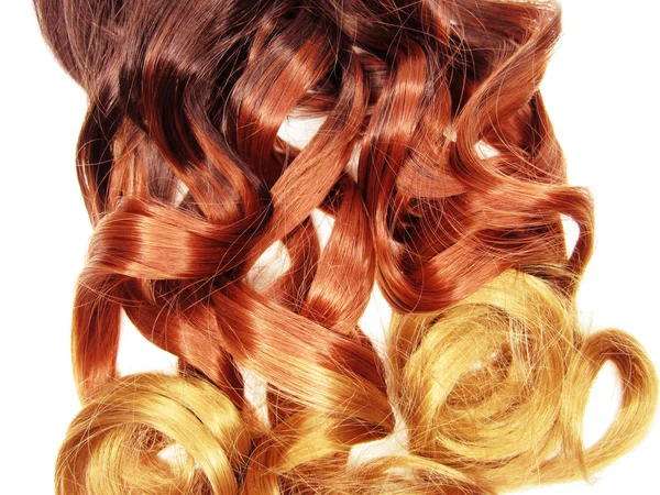 Cheveux fond bouclé ombre mode style abstrait texture — Photo