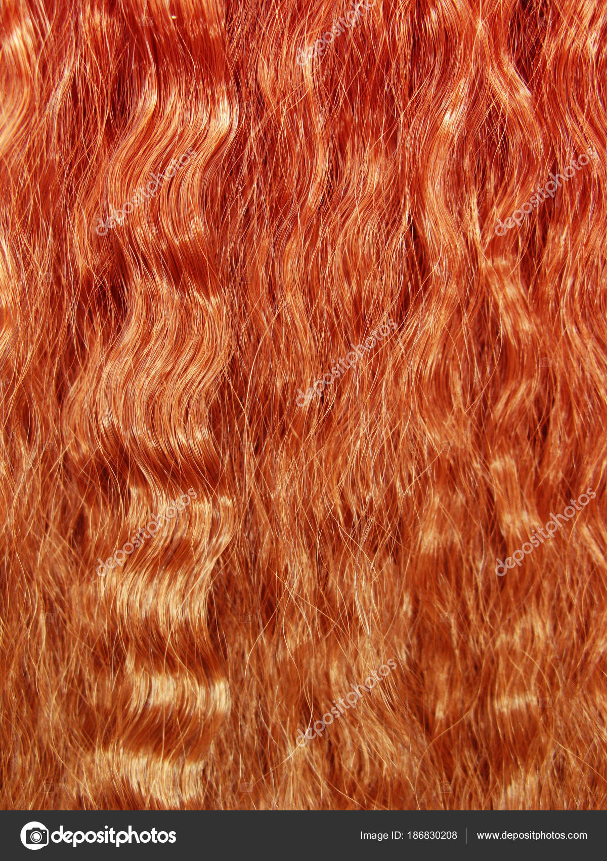 Hair Background Curly Ombre Fashion Style Abstract Texture Stock