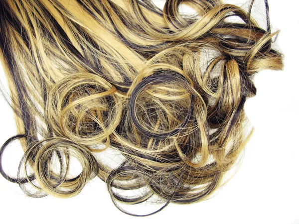 Μαλλιά σγουρά υφή τρόπο αφηρημένο φόντο — Φωτογραφία Αρχείου