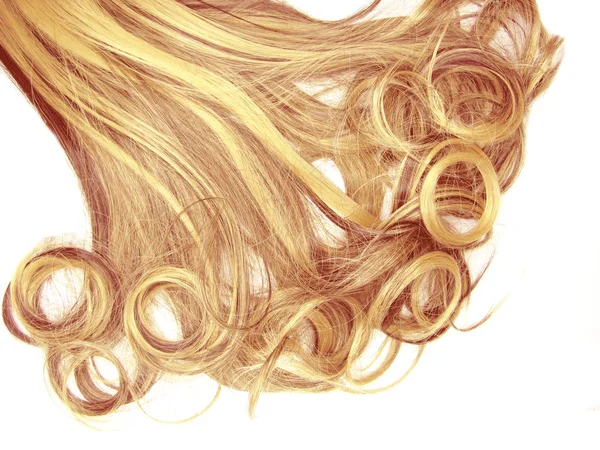 头发卷曲纹理抽象的时尚背景 — 图库照片