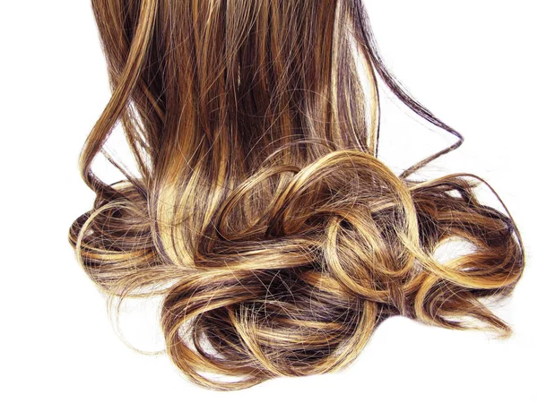 Волосы вьющиеся текстуры абстрактный фон моды — стоковое фото
