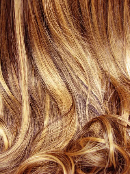 Cabelo encaracolado textura abstrato moda fundo — Fotografia de Stock