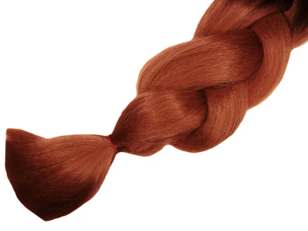 Vlasy pletenec textury módní abstraktní pozadí — Stock fotografie