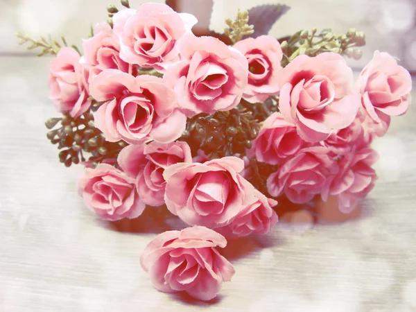 Květy růže jarní květinové pozadí — Stock fotografie
